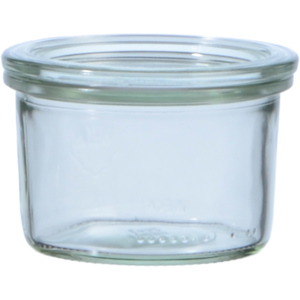WAL Weck Sturzglas mit Deckel, 15 cl, Pack zu 12 Stück WAL Weck Sturzglas mit Deckel, 15 cl, Pack zu 12 Stück