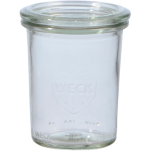 WAL Weck Sturzglas mit Deckel, 14 cl, Pack zu 12 Stück WAL Weck Sturzglas mit Deckel, 14 cl, Pack zu 12 Stück