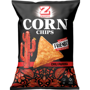 Zweifel Corn Chips Paprika, 125 g Zweifel Corn Chips Paprika, 125 g