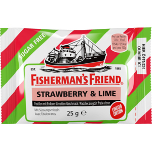 Fisherman's Friend Strawberry-Lime ohne Zucker, 24 x 25 g Fisherman's Friend Strawberry-Lime ohne Zucker, 24 x 25 g