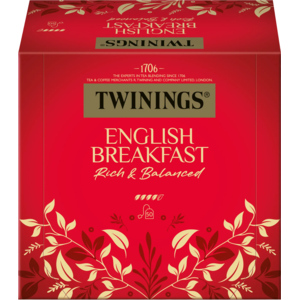 Twinings English Breakfast, 50 x 2g Twinings English Breakfast, 50 x 2g