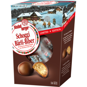 Bischofberger Schoggi Bärli-Biber, 140 g Bischofberger Schoggi Bärli-Biber, 140 g