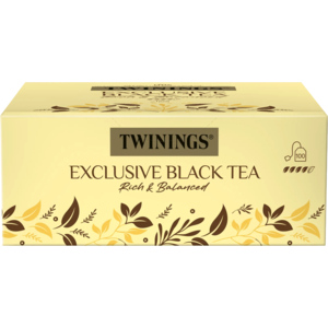 Twinings Exclusive Black Tea, 100 x 2g Twinings Exclusive Black Tea, 100 x 2g