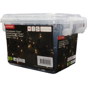 LED Lichterkette Cluster, mit 560 LED, Outdoor, 5,6 m LED Lichterkette Cluster, mit 560 LED, Outdoor, 5,6 m