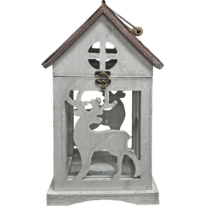 Laterne Rentier, 28,5 x 21,5 x 56 cm Laterne Rentier, 28,5 x 21,5 x 56 cm