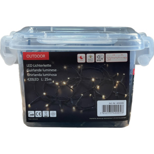LED Lichterkette, mit 420 LED, Outdoor, 25 m LED Lichterkette, mit 420 LED, Outdoor, 25 m