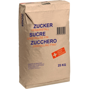 Feinkristallzucker Suisse Garantie, 25 kg