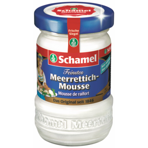 Schamel Meerrettich-Mousse, 3 x 135 g Schamel Meerrettich-Mousse, 3 x 135 g