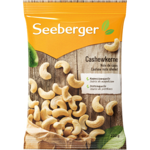 Seeberger Cashewkerne, 12 x 200 g Seeberger Cashewkerne, 12 x 200 g