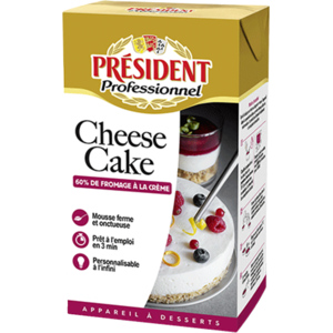 Président Cheescake Zubereitung, UHT, 1 l Président Cheescake Zubereitung, UHT, 1 l