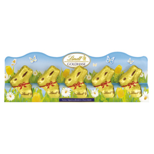 Lindt Goldhase Mini, 5 x 10 g