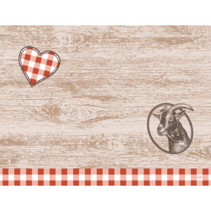 Bio Dunicel Tischset, Alpin Charm, 30 x 40 cm, 100 St Bio Dunicel Tischset, Alpin Charm, 30 x 40 cm, 100 St