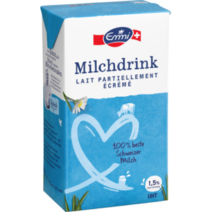 Emmi Milchdrink 1,5%, UHT, 60 x 12 x 1 l Emmi Milchdrink 1,5%, UHT, 60 x 12 x 1 l
