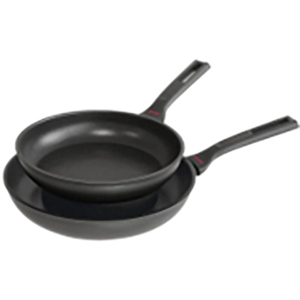 In/Out Alu-Bratpfanne 2er Set Dura Strong, ⌀ 24/28 cm