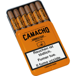 Camacho Connecticut Machitos, Etui zu 6 Zigarren