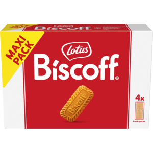 Lotus Biscoff, Karamelbiscuit, 6 x 4 x 250 g Lotus Biscoff, Karamelbiscuit, 6 x 4 x 250 g