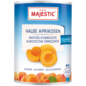 Majestic Aprikosen, 6 x 410 g Majestic Aprikosen, 6 x 410 g