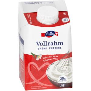 Emmi Vollrahm 35%, UHT, SIG, 12 x 5 dl Emmi Vollrahm 35%, UHT, SIG, 12 x 5 dl