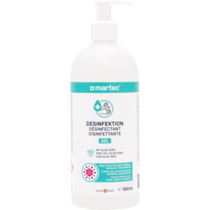 Martec Hand-Desinfektions-Gel mit Pumpe, 500 ml Martec Hand-Desinfektions-Gel mit Pumpe, 500 ml