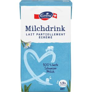 Emmi Milchdrink 1,5%, UHT, 12 x 1 l Emmi Milchdrink 1,5%, UHT, 12 x 1 l