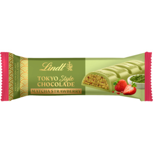 Lindt Tokyo Style Strawberry Matcha Riegel, 145 g Lindt Tokyo Style Strawberry Matcha Riegel, 145 g