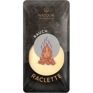 NATOUR Raclette, Rauch, Scheiben, 200 g