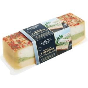 Fisch Terrine Alaska Seelachs, Lachs, Hoki, 840g
