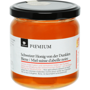 Premium Schweizer Honig von der dunklen Biene, 500 g Premium Schweizer Honig von der dunklen Biene, 500 g