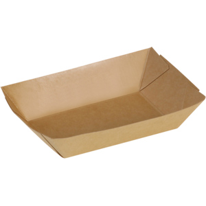 Schale Kraft PE braun 120 ml, Pack zu 250 Stück
