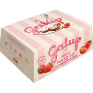 Galup Colombo mit kandierten Erdbeeren, ohne Glasur, 750 g Galup Colombo mit kandierten Erdbeeren, ohne Glasur, 750 g