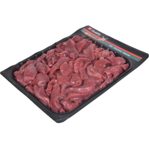 Reh Geschnetzeltes, à la minute, Europa, tiefgekühlt, 4 x ca. 1 kg Reh Geschnetzeltes, à la minute, Europa, tiefgekühlt, 4 x ca. 1 kg
