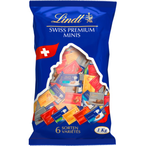 Lindt Swiss Premium Minis, 1 kg
