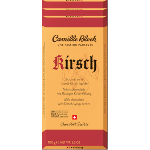 Camille Bloch Kirsch ohne Kruste, 3 x 100 g Camille Bloch Kirsch ohne Kruste, 3 x 100 g