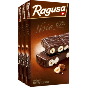 Camille Bloch Ragusa Noir, 3 x 100 g Camille Bloch Ragusa Noir, 3 x 100 g