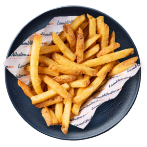LW Really Crunchy Fries, 9 x 9 mm, Skin-On, TK, 2,5 kg
