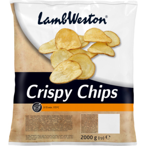 Lamb Weston Crispy Chips mit Schale, TK, 5 x 2 kg