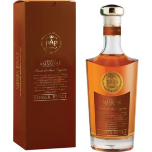 Grappa Aldobrandini Amarone Invecchiata 43% Vol., Flasche zu 70 cl