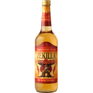 Zekilla Zimtlikör 20%, 70 cl