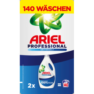 Ariel Professional Vollwaschmittel flüssig, Regular, 2 x 70 WG