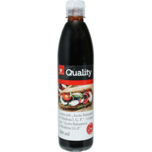 Quality Crema Aceto Balsamico di Modena IGP, 12 x 500 ml Quality Crema Aceto Balsamico di Modena IGP, 12 x 500 ml