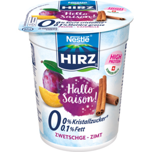 Hirz Jogurt 0,1% Zwetschgen - Zimt , 10 x 180 g Hirz Jogurt 0,1% Zwetschgen - Zimt , 10 x 180 g