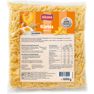 Hilcona Spätzli Kürbis, 1 kg