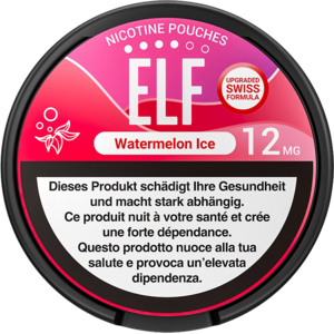 5 x ELF Nicotine Pouch Watermelon Ice 12mg
