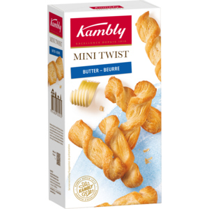 Kambly Mini Twist Salz-Butter, 2 x 100 g Kambly Mini Twist Salz-Butter, 2 x 100 g