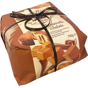 DeMilan Panettone Salted Caramel, handverpackt, 750 g