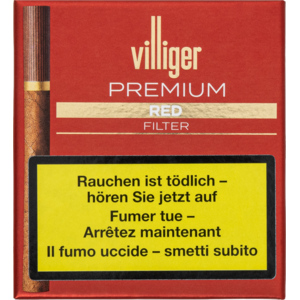 Villiger Premium Red Filter, Pack zu 5 x 20 Stück Villiger Premium Red Filter, Pack zu 5 x 20 Stück