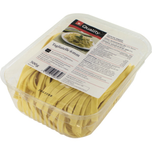 Quality Tagliatelle, 6 mm, 4 x 500 g Quality Tagliatelle, 6 mm, 4 x 500 g