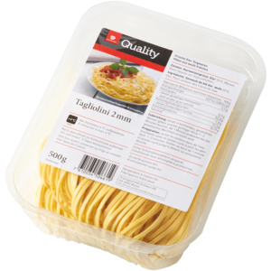 Quality Tagliolini, 2 mm, 4 x 500 g Quality Tagliolini, 2 mm, 4 x 500 g
