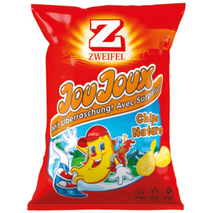 Zweifel Joujoux Chips Nature, 16 x 42 g Zweifel Joujoux Chips Nature, 16 x 42 g