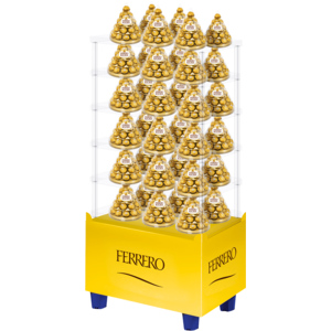 Display Ferrero Rocher T28 Pyramide, 36 Stück